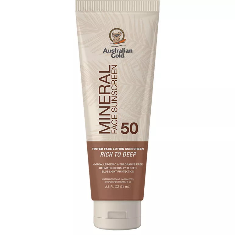 Mineral SPF 50 Tinted Face Rich to Deep