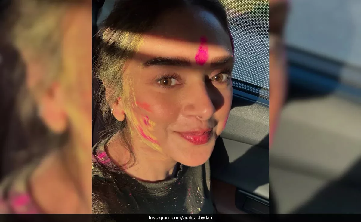 Aditi Rao Hydari Brinda un Tratamiento de Belleza para Holi con Glamour Mínimo y Gulaal