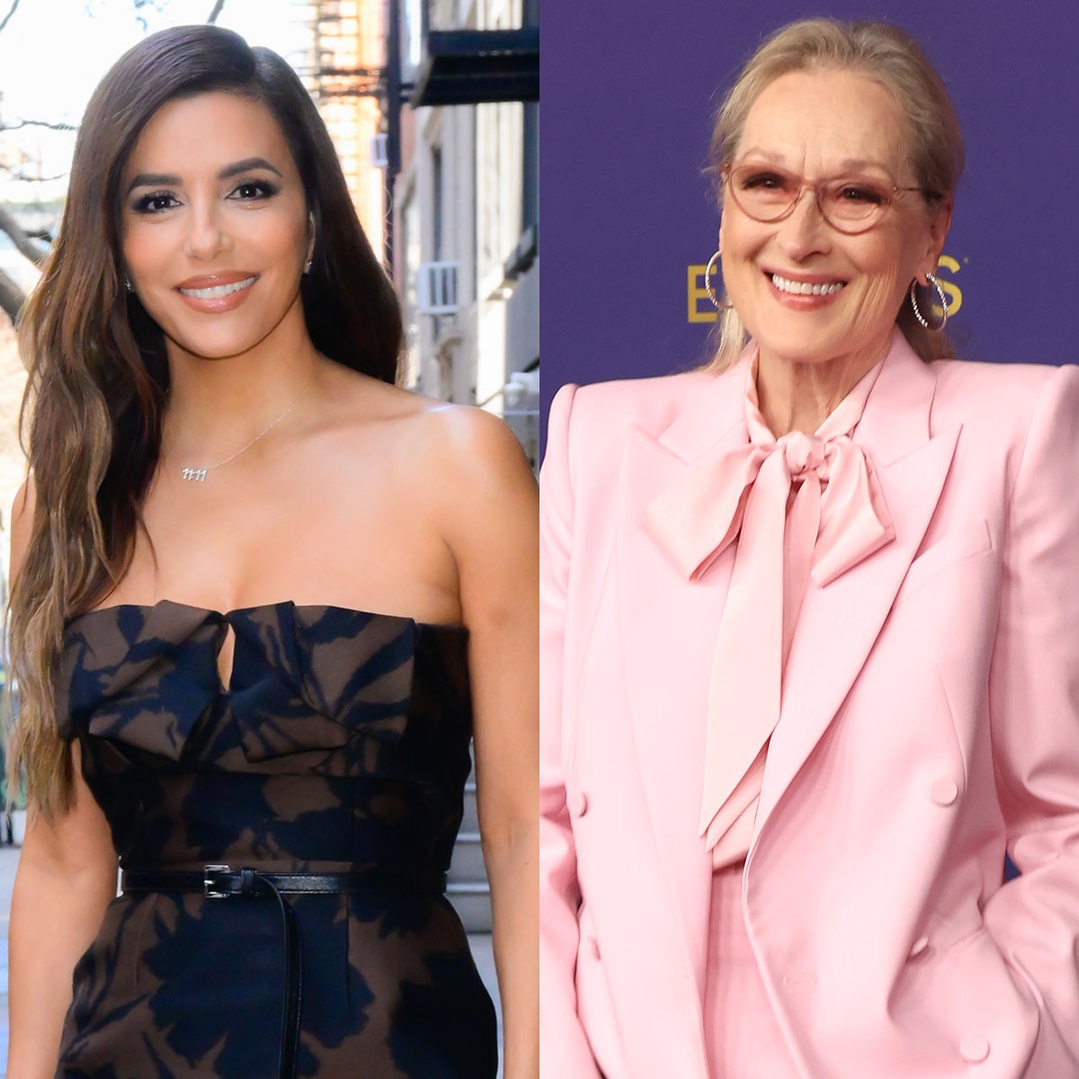Cómo Meryl Streep reaccionó al enterarse de que Eva Longoria es su prima