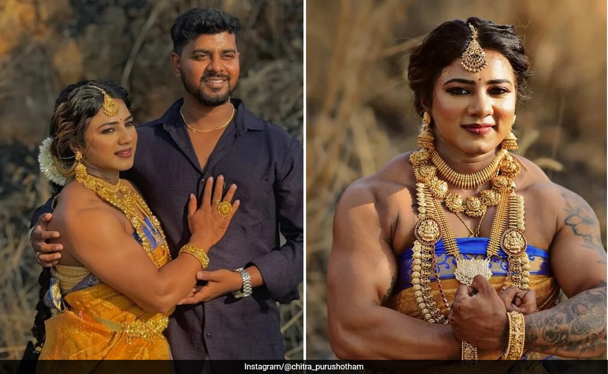 Esta culturista de Karnataka está rompiendo los estándares con su poderoso look nupcial