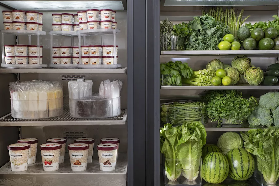 Dentro de la nevera de Kris Jenner