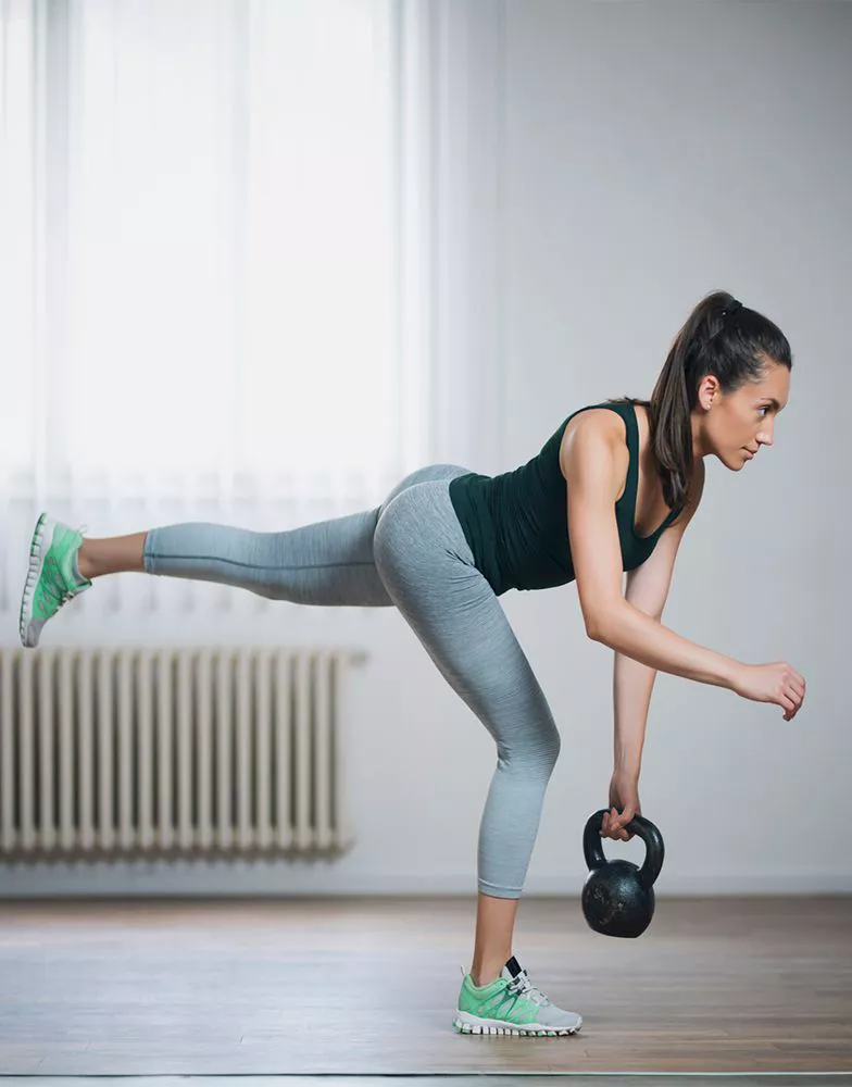 Peso Muerto a una Pierna