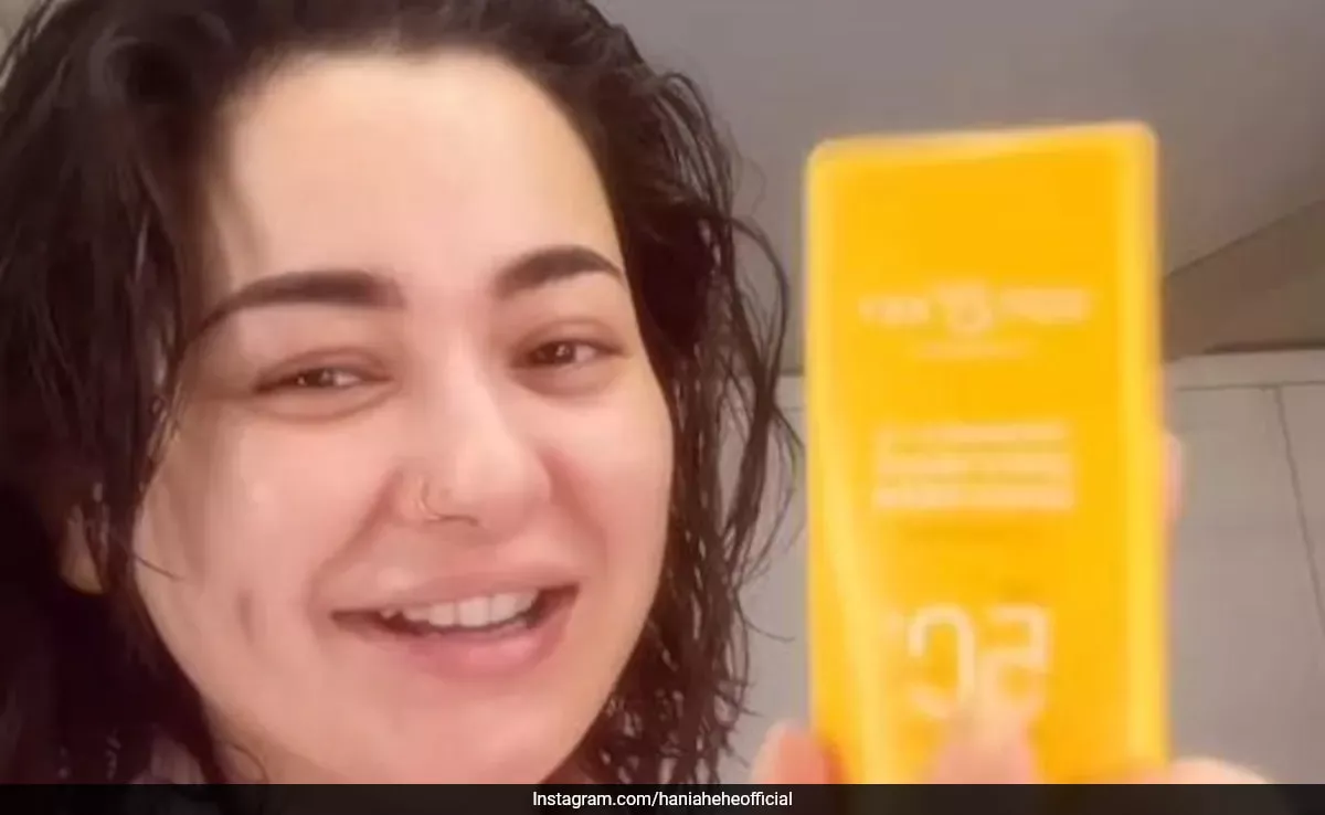 Hania Aamir Recomienda Este Nuevo Protector Solar en Su Último Get Ready With Me