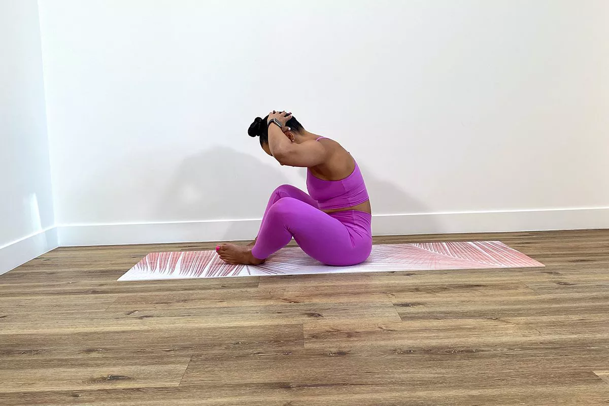 Crunches de mariposa