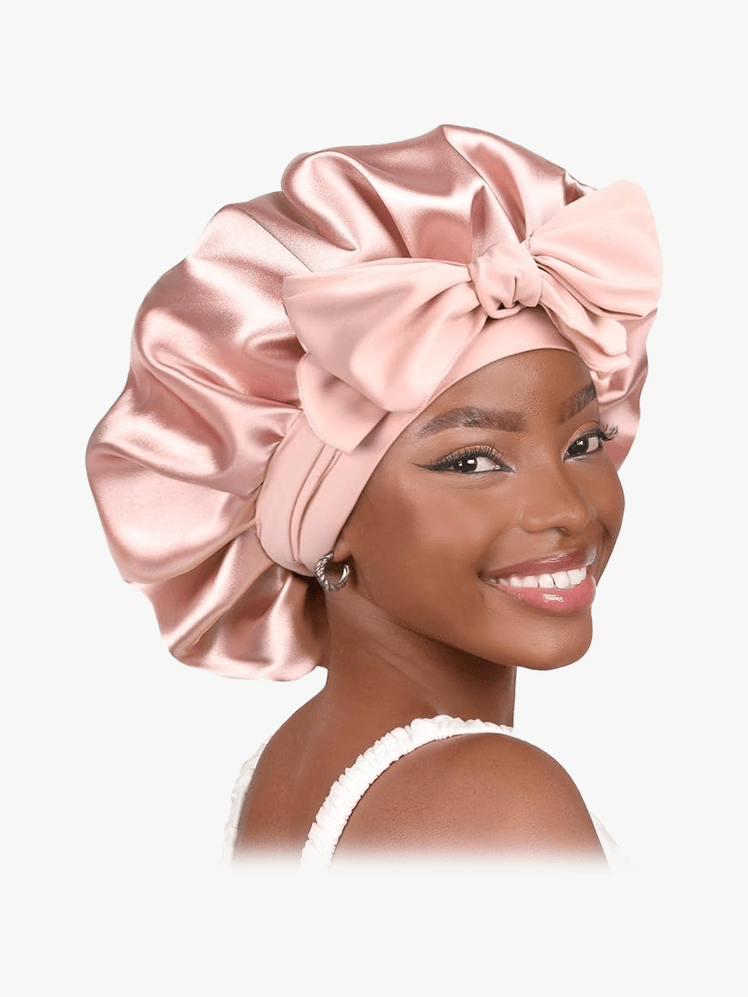 Bonete de seda y satén Yanibest