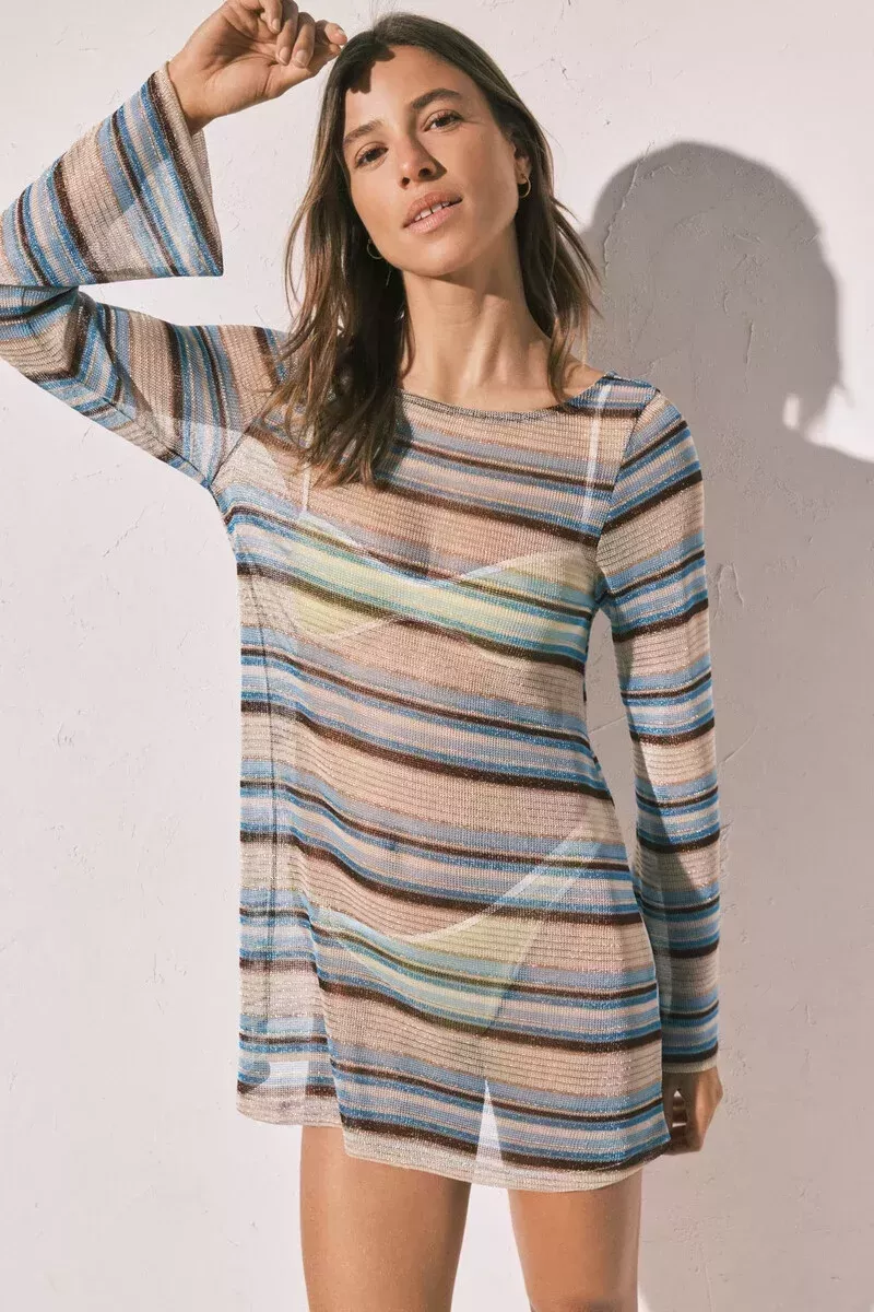 El estampado de rayas es la tendencia del verano y así se llevará este año