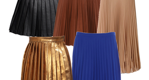 Faldas plisadas, el retro más moderno