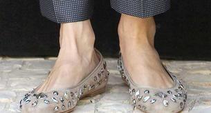 Letizia se baja de los tacones