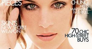 Alexa Chung en las tres portadas de Harper's Bazaar