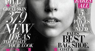 Lady Gaga, prácticamente sin maquillaje, en la portada de Harper's Bazaar