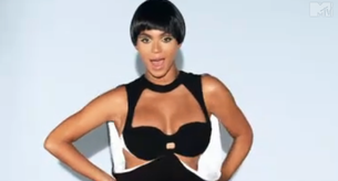 Beyonce luce corte de pelo estilo tazón en el clip de Countdown