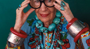 Iris Apfel lleva su buen gusto a Yoox