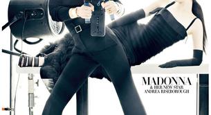Madonna en la portada de Harper's Bazaar