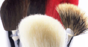 Lava a fondo los pinceles y brochas de maquillaje