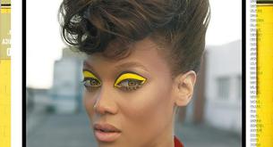 Tyra Banks en su primera portada tras tres años con sombras amarillas