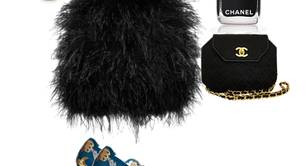 Look oscuro con zapatos de color