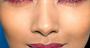 El color block llega hasta al maquillaje