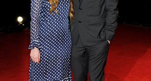 Bonnie Wright con un vestido vintage en los premios Bafta 2012