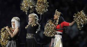 Madonna y su touchdown en la Super Bowl