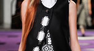 Puntas de colores en el desfile de Prada otoño/invierno 2012-13