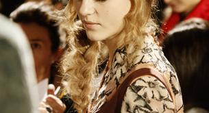 Trenzas deshechas para un estilo bohemio en el desfile de Victorio y Lucchino