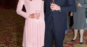 Kate Middleton escogió un vestido rosa para el Jubileo de la Reina de Inglaterra 