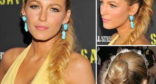 Trenza de espina de pescado más coleta, tal y como la lleva Blake Lively