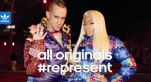 Nicki Minaj junto con Jeremy Scott en lo último de Adidas