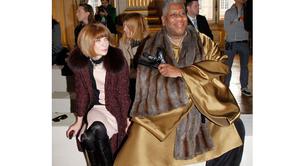 El veneradísimo André Leon Talley, fan de las UGGS 