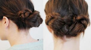 Aprende a hacer un recogido trenzado 