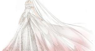 Echamos un vistazo más detenido al vestido de novia de Anne Hathaway