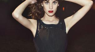 Labios rojos para la Navidad 