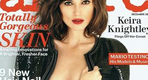 Keira Knightley, muy sensual, en la portada de Allure 