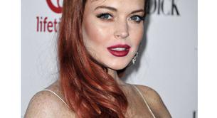 Lindsay Lohan en el estreno de Liz & Dick