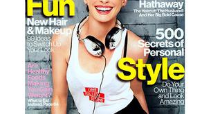 Anne Hathaway, híper moderna en Glamour 