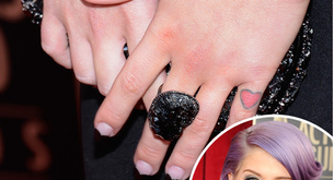 Manicura de corazón vistas en los premios SAG  