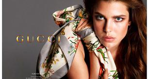 Aquí está la nueva publicidad de Carlota Casiraghi para Gucci 