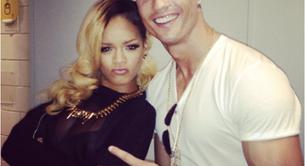 Cristiano Ronaldo se cuela en el backstage del concierto de Rihanna 