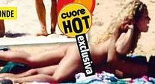 Hugo Silva pillado en pleno calentón con una chica en la playa  