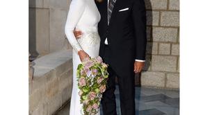 Así fue el vestido de novia de la propia Rosa Clará 