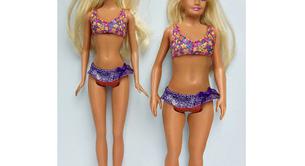 Así sería Barbie si fuera una mujer real 