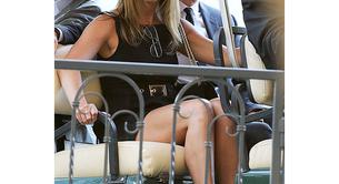 Jennifer Aniston va a la boda de Jimmy Kimmel 