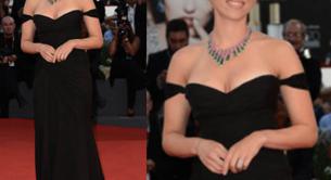 Scarlett Johansson ya está en el Festival de Venecia 
