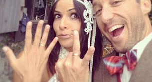 Raquel del Rosario embarazada de su primer hijo