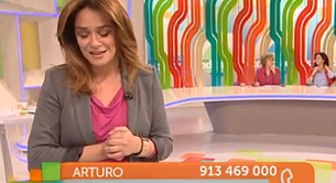 Una llamada pide a Toñi Moreno que done parte de su sueldo