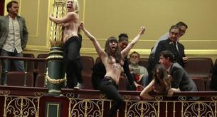 Femen cumple un año en España