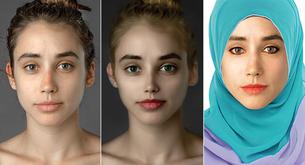 Esta mujer edita su rostro en photoshop según los gustos de diferentes países