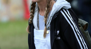 La ex del príncipe Harry se lo pasa muy bien