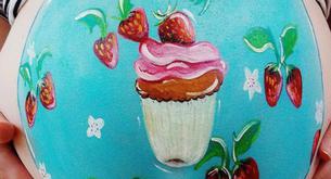 Redescubre la belleza con esta artista que pinta barrigas de mujeres embarazadas