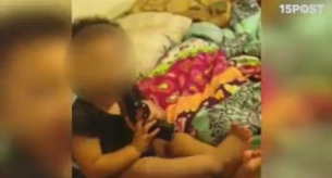 Animan a un bebé a meterse una pistola en la boca para hacer un vídeo 'gracioso'